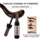 Тинт-гель для бровей с хной Eyebrow Gel Classic Red Wine тёмно-коричневый 01 - изображение 7