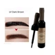 Тинт-гель для бровей с хной Eyebrow Gel Classic Red Wine тёмно-коричневый 01 - изображение 3