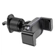 Держатель для телефона автодержатель BOROFONE BH106 Ascend pull clip car holder air outlet Black Metal Gray (6941991109713) - изображение 3
