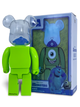 Статуетка Bearbrick x DISNEY PIXAR x Monsters Mike 400% 28 см Medicom Toy Корпорація монстрів - зображення 2