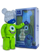 Статуетка Bearbrick x DISNEY PIXAR x Monsters Mike 400% 28 см Medicom Toy Корпорація монстрів - зображення 5
