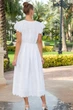 Женское белое платье Fresh Cotton 23F-832 C 50(XXL) Белый - изображение 2