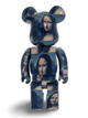 Статуетка Bearbrick x Leonardo De Vinci x Mona Lisa 400% 28 см Medicom Toy Мона Ліза - зображення 10