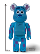 Статуетка Bearbrick x Disney Pixar x Monsters Sulley 400% 28 см Medicom Toy Карпорація монстрів - зображення 9