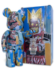 Статуетка Bearbrick x Andy Warhol x JEAN-MICHEL BASQUIAT #6 400% 28 см Medicom Toy Абстракція Корона - зображення 5