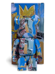 Статуетка Bearbrick x Andy Warhol x JEAN-MICHEL BASQUIAT #6 400% 28 см Medicom Toy Абстракція Корона - зображення 8