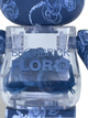 Статуетка Bearbrick x Flora Flower Blue 400% 28 см Medicom Toy Снігове королівство - зображення 11