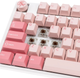 Klawiatura przewodowa Ducky One 3 TKL RGB LED Cherry MX Brown USB Gossamer Pink (100043073) - obraz 5