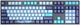 Klawiatura przewodowa Varmilo VEA108 Aurora Gaming Cherry MX Brown USB Black/Blue (6924427381945) - obraz 1