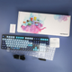 Klawiatura przewodowa Varmilo VEA108 Aurora Gaming Cherry MX Brown USB Black/Blue (6924427381945) - obraz 10