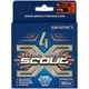 Шнур Brain Scout 4X 150m (fluoro orange) 0.080mm 4.4kg - изображение 2