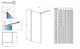 Душевая перегородка RADAWAY Modo New II 100 см. 389104-01-01 - изображение 4