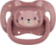 Canpol babies Пустушка силіконова симетрична 18+ міс CUTE ANIMALS - рожевий 34/926_pin 5901691889477 - изображение 2