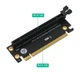 Райзер угловой 90 градусов для видеокарты поворотный вынос PCI-E 4.0 16x Rev 4.0 Черный - изображение 6