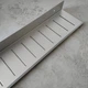 Полка для ванной из алюминия IwConcept BathRack Loft-40cm (Серебряная) - изображение 4
