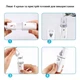 Увлажнитель / освежитель для лица 20 мл портативный с аккумулятором 450 mAh Mist Sprayer белый (GS-141782) - изображение 3
