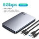Внешний карман Ugreen CM300 для HDD 2.5" (70499) с кабелем USB - Type-C - изображение 4