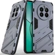 Защитный чехол с подставкой Deexe Bibercas для Realme 12 / 12 Plus - Dark Blue - изображение 1