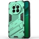 Защитный чехол с подставкой Deexe Bibercas для Realme 12 / 12 Plus - Green - изображение 2