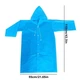 Дождевик детский RAINWEAR с капюшоном для активного отдыха на кнопках Unisex 110-145 см. Blue - изображение 4