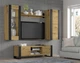 Настінний пенал MONDI 125 см в артизанському дубі від Bim Furniture - зображення 7