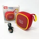 Портативна Bluetooth-колонка TG659 з ремінцем, Гучна блютуз колонка для вечірки. Колір: червоний - зображення 1