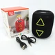 Портативна колонка TG655 5W з RGB підсвічуванням та ремінцем, Bluetooth колонка для вулиці. Колір: чорний - зображення 3