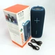 Портативна колонка Bluetooth TG654 8W з підсвічуванням, Акумуляторна колонка для музики. Колір: синій - зображення 10