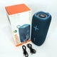 Портативна колонка Bluetooth TG654 8W з підсвічуванням, Акумуляторна колонка для музики. Колір: синій - зображення 11