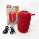Портативна Bluetooth-колонка TG653 USB з ремінцем, потужна переносна акустична колонка. Колір: червоний - зображення 2