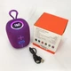 Портативна Bluetooth колонка TG658 8W з RGB підсвічуванням бездротова портативна потужна. Колір: фіолетовий - зображення 3