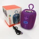 Портативна Bluetooth колонка TG658 8W з RGB підсвічуванням бездротова портативна потужна. Колір: фіолетовий - зображення 7