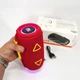 Bluetooth-колонка TG657 з RGB підсвічуванням 1500 mAh, бездротова колонка портативна потужна. Колір: червоний - зображення 6