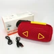 Bluetooth-колонка TG657 з RGB підсвічуванням 1500 mAh, бездротова колонка портативна потужна. Колір: червоний - зображення 4