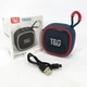 Портативна Bluetooth-колонка TG659 з ремінцем, Bluetooth колонка з підсвічуванням. Колір: синій - зображення 3