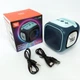 Портативна Bluetooth колонка TG359 7W з підсвічуванням RGB, акумуляторна колонка для музики. Колір: синій - зображення 7