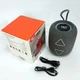 Портативная колонка TG655 5W с RGB подсветкой и ремешком, Громкая блютуз колонка. Цвет: серый - изображение 13