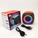 Портативная Bluetooth колонка TG359 7W с RGB подсветкой, аккумуляторная колонка для музыки. Цвет: зеленый - изображение 8