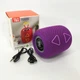 Портативна колонка TG655 5W з RGB підсвічуванням та ремінцем. Колір: фіолетовий - зображення 4