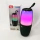 Портативна колонка TG644 5W з RGB підсвічуванням та ремінцем. Колір: зелений - зображення 5