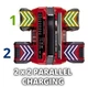 Einhell Зарядний пристрій 18V 2x2 Power X-Quattrocharger 4A, PXC - изображение 3