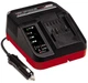 Einhell Зарядний пристрій 18V Power X-Car Charger 3A, PXC, від прикурювача 12В, 0.32 кг - изображение 1