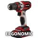 Einhell Шуруповерт-дриль TE-CD 18/40 Li-Solo, PXC, акум., ШЗП, 40Нм, 400/1500 об/хв, 1.25кг, (без АКБ та ЗП) - изображение 3