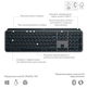 Клавіатура Logitech MX Keys S Wireless Ukr Graphite (L920-011593) (6921792) - изображение 8