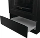 Gorenje Плита електрична склокерамічна, 71л, 60x60см, дисплей, програматор, приготування з паром, чорний матовий - изображение 6