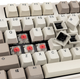 Klawiatura przewodowa Ducky Origin Vintage Cherry MX Silent Red USB Gray (GATA-2561) - obraz 5