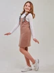 Подростковый сарафан для девочки Smil 120391 164 см Мокко (4824039325950) - изображение 3