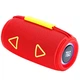 Bluetooth-колонка TG 657 red с RGB подсветкой - изображение 1