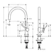 Смеситель для кухни Hansgrohe Talis M54 72804000 - изображение 2