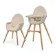 Стільчик для годування 2 в 1 Kinderkraft Fini 2 Beige, 5902533924493 - зображення 1
